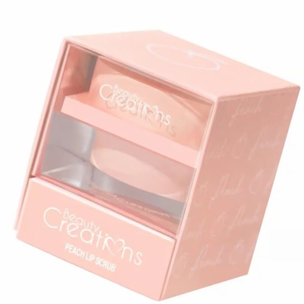 Beauty Creations Peach Lip Scrub Fruit-Infused Exfoliating Treatment